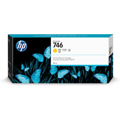 HP 746 300-ml Yellow Ink Cartridge