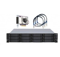 QNAP TL-R1200S-RP rozšiřující jednotka QNAP NAS s QXP-1600eS (12xSATA,3xSFF-8088,RP)