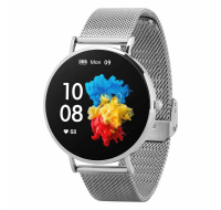 Garett Smartwatch Verona stříbrná, ocel