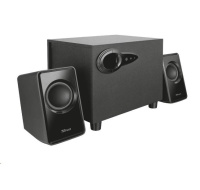 BAZAR - TRUST Reproduktory 2.1 Avora Subwoofer Speaker Set - black - Poškozený obal (Komplet)