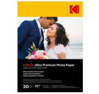 KODAK Ultra Premium Photo RC Gloss (280g/m2) 13x18cm 20 listů