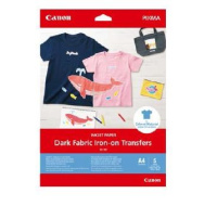 Canon  PAPÍR DARK FABRIC IRON-ON(DF-101) DF-101 A4 EUR