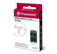 TRANSCEND Industrial SSD MTS400 32GB, M.2 2242, SATA III 6Gb/s, MLC