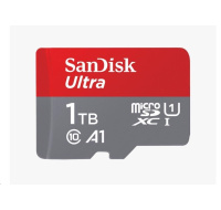 SanDisk Micro SDXC karta 1,5TB Ultra (150 MB/s, A1 Class 10 UHS-I) + adaptér