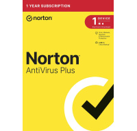 NORTON ANTIVIRUS PLUS 2GB CZ 1 uživatel pro 1 zařízení na 1 rok ESD