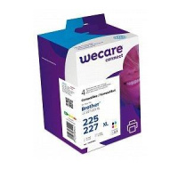 WECARE ARMOR cartridge pro BROTHER MFC-J4420DW, MFC-J4620DW (LC227/225XL CMYK) černá/black+C+M+Y 27ml/3x13ml