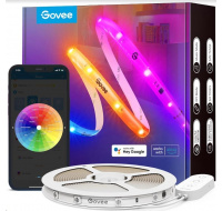 Govee WiFi RGBIC Smart PRO LED pásek 10m - extra odolný