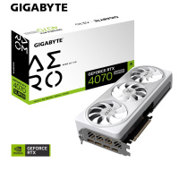 GIGABYTE VGA NVIDIA GeForce RTX 4070 SUPER AERO OC 12G, 12G GDDR6X, 3xDP, 1xHDMI