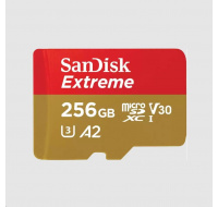 SanDisk micro SDXC karta 256GB Extreme Mobile Gaming (190 MB/s Class 10, UHS-I U3 V30)