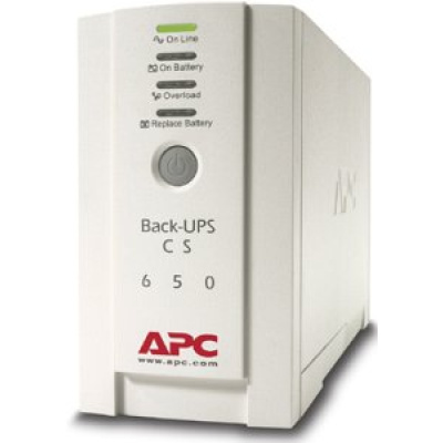 APC -poškozený obal- Back-UPS CS 650 USB/Serial 230V (400W) (Náhradní krabice)