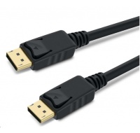 PREMIUMCORD DisplayPort 1.3/1.4 přípojný kabel M/M, zlacené konektory, 1m