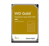 WD GOLD WD4004FRYZ 4TB SATA/ 6Gb/s 256MB cache 7200 ot., CMR, Enterprise