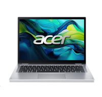 ACER NTB Aspire Go Spin 14 (AGSP14-31PT-33QY),i3-N355,14"WUXGA,16GB,512GB SSD,Intel Graphics,W11H,Silver