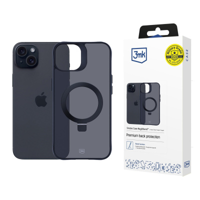 3mk Smoke Case Mag&Stand pro Apple iPhone 15