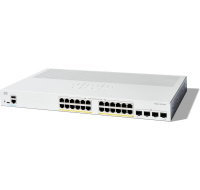 Cisco Catalyst switch C1300-24P-4G (24xGbE,4xSFP,24xPoE+,195W,fanless)