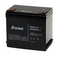 Baterie - FUKAWA FWL 55-12 (12V/55 Ah - M6), životnost 10let