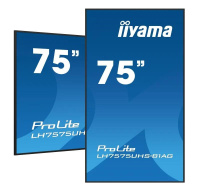 Iiyama ProLite IDS, 24/7, 190.5 cm (75''), 4K, USB, RS232, Ethernet, Android, kit (RS232), black