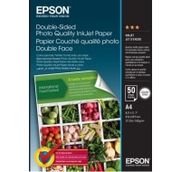 EPSON Paper A4 - Double-Sided Photo Quality Inkjet Paper A4 50 Sheets