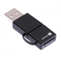 CONNECT IT SMART OTG čtečka MicroSD/HC pro mobilní telefony a PC