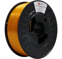 C-TECH Tisková struna (filament) PREMIUM LINE, Silk PLA, žlutooranžová, RAL2000, 1,75mm, 1kg