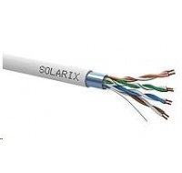 Instalační kabel Solarix FTP, Cat5E, licna, PVC, box 305m SXKL-5E-FTP-PVC-GY