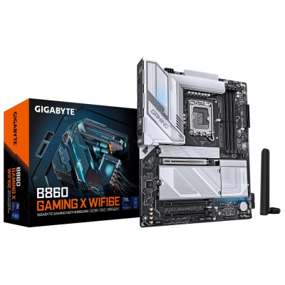 GIGABYTE MB Sc LGA1851 B860 GAMING X WIFI6E, Intel B860, 4xDDR5, 1xThunderbolt, 1xDP, 1xHDMI, WiFi, ATX