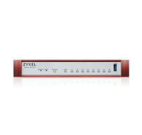 Zyxel USG FLEX100 H Series, 8 Gigabit user-definable ports, 1*USB with 1 YR Security bundle