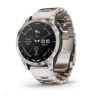 Garmin D2 Mach1, Sapphire Titan/ Vented Titanium Band