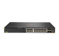 HPE Aruba Networking 6300M 24-port HPE Smart Rate 1/2.5/5GbE Class 6 PoE and 4-port SFP56 Switch JL660A RENEW