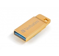 VERBATIM Flash Disk 16GB Metal Executive, USB 3.0, zlatá, kovová