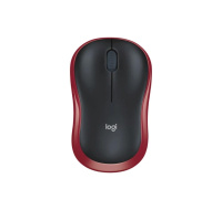 Logitech Wireless Mouse M185, red