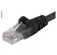 PREMIUMCORD Patch kabel UTP RJ45-RJ45 CAT5e 10m černá