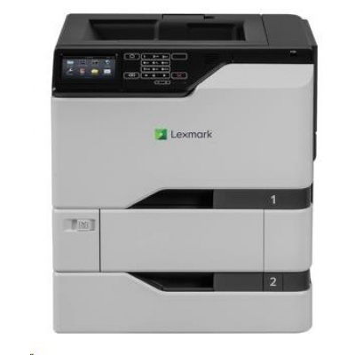 LEXMARK tiskárna CS725dte, A4 COLOR LASER, 1024MB, USB/LAN, duplex, dotykový LCD, 2x zásobník papíru