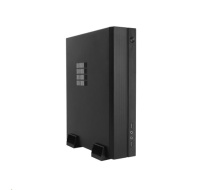 BAZAR - CHIEFTEC skříň Compact Series/mini ITX, IX-06B-OP, Black, bez zdroje, poškozený obal