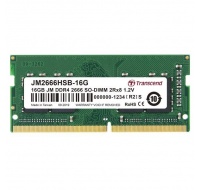 TRANSCEND SODIMM DDR4 16GB 2666MHz 2Rx8 1Gx8 CL19 1.2V