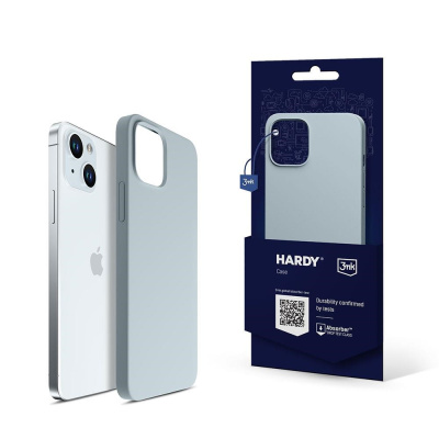 3mk Hardy Silicone MagCase pro Apple iPhone 15 Plus, Blue