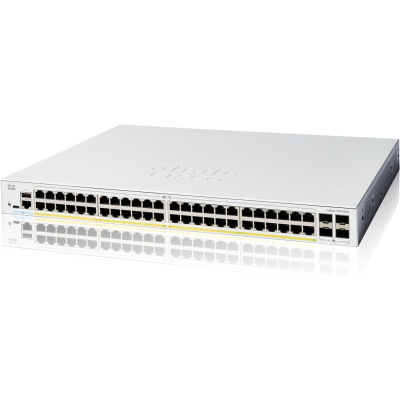 Cisco Catalyst switch C1300-48FP-4G (48xGbE,4xSFP,48xPoE+,740W) - REFRESH