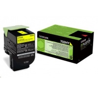 LEXMARK Yellow toner 702HY pro CS310/410/510 z programu Lexmark Return (3 000 stran)