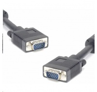 PREMIUMCORD Kabel k monitoru HQ (Coax) 2x ferrit,SVGA 15p, DDC2,3xCoax+8žil, 2m